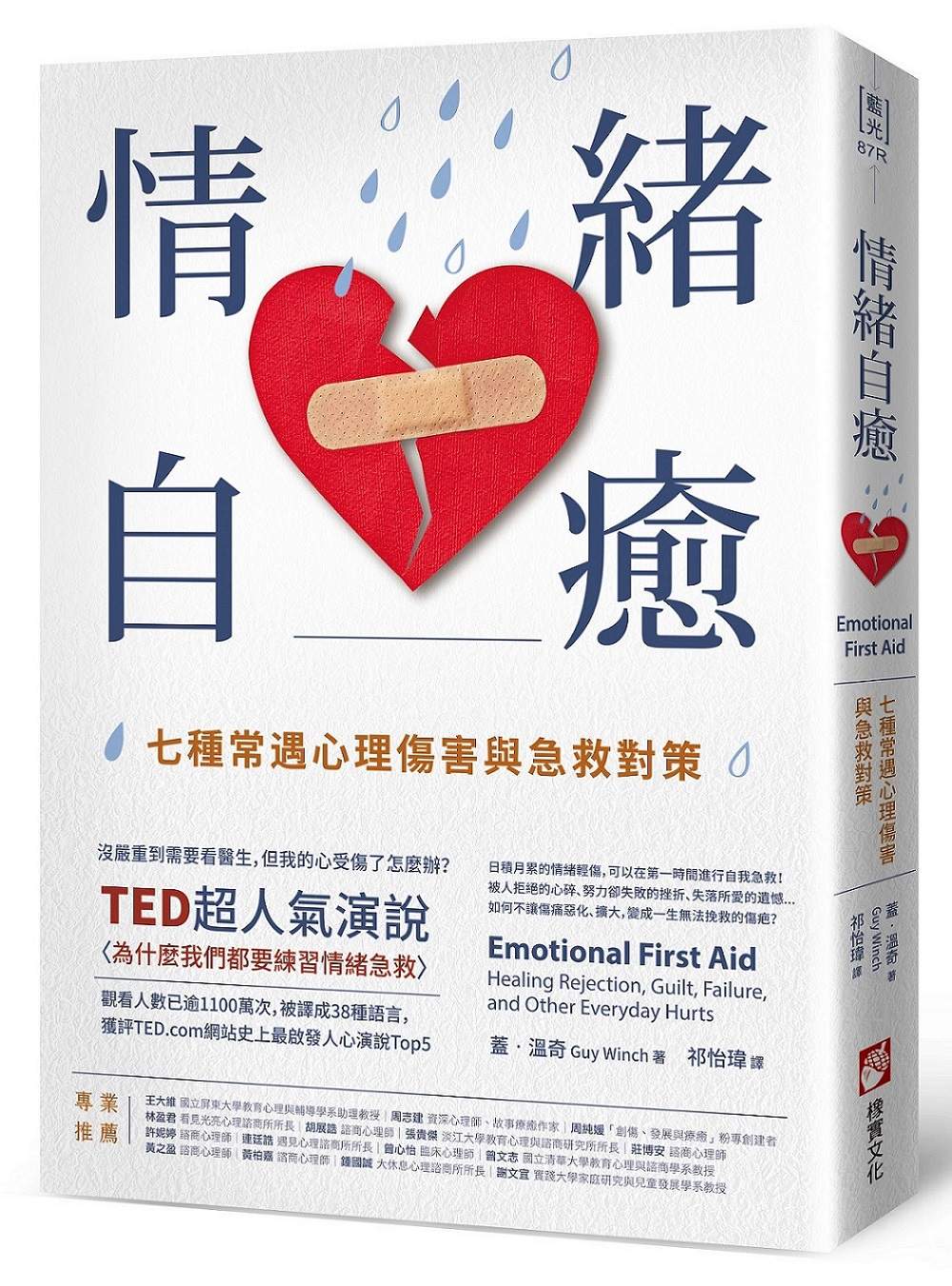 情緒自癒:七種常遇心理傷害與急救對策