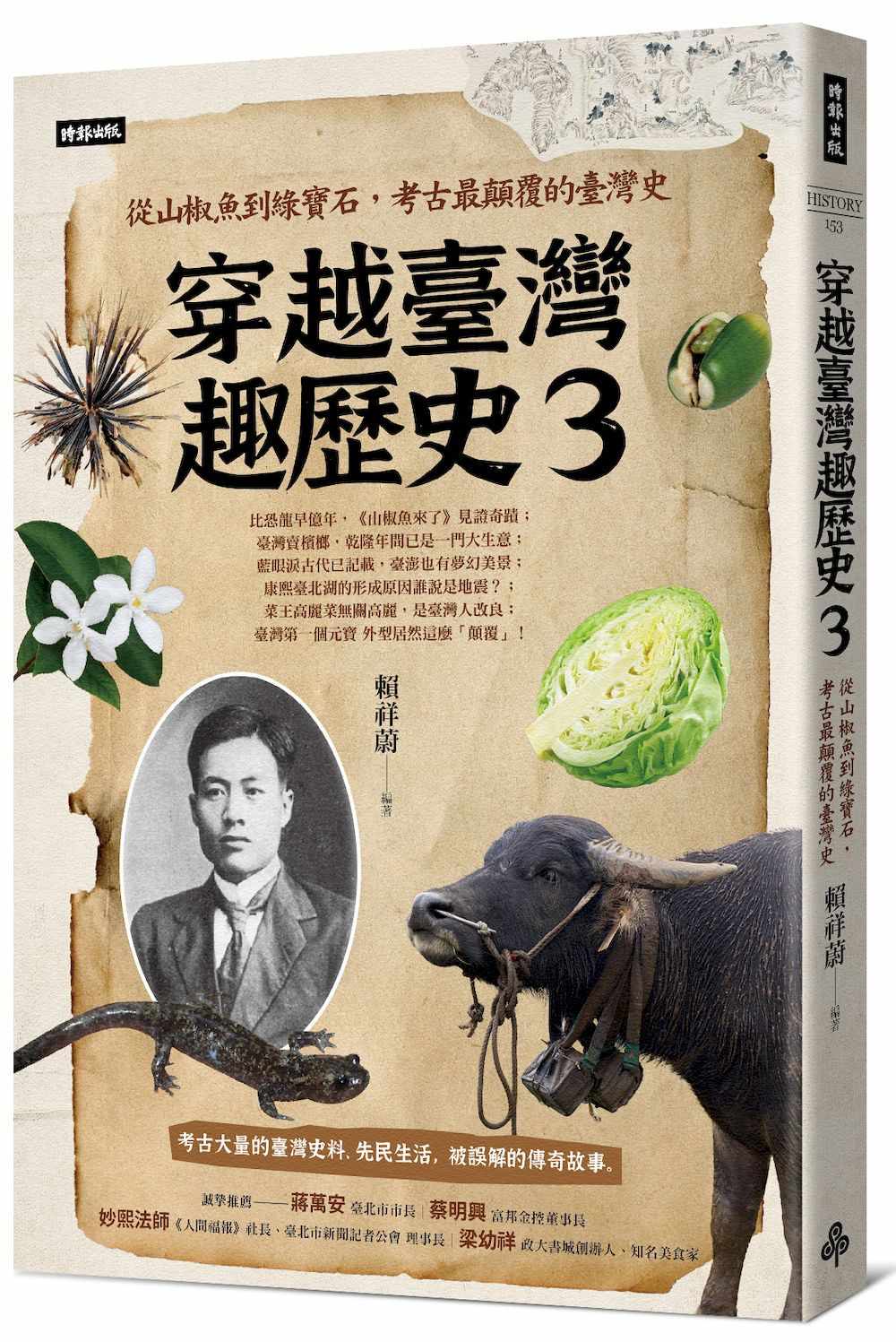 穿越臺灣趣歷史3:從山椒魚到綠寶石,考古最顛覆的臺灣史