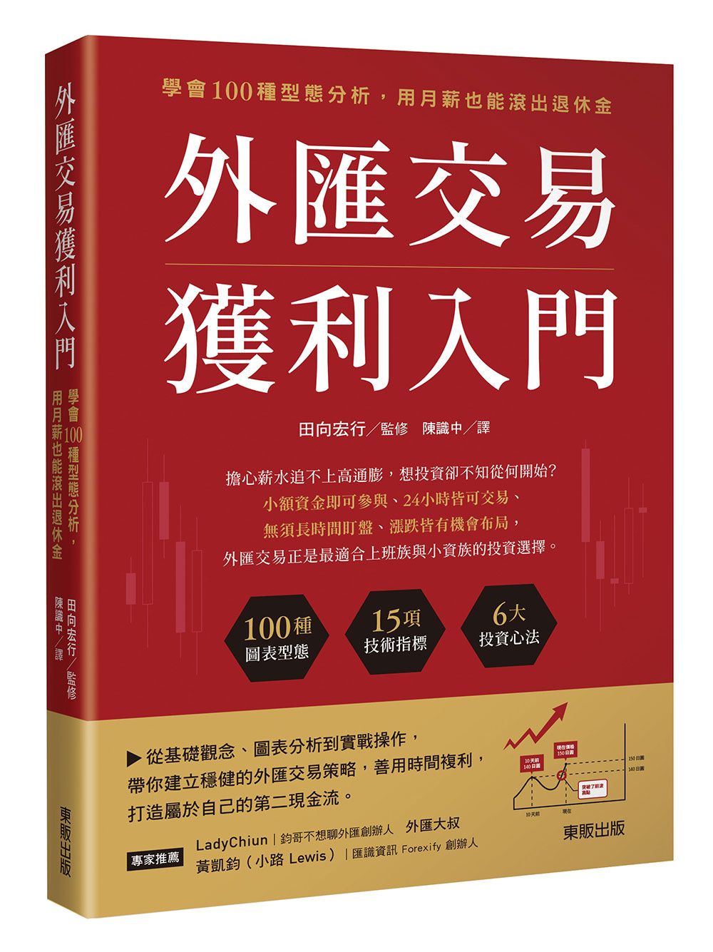 外匯交易獲利入門:學會100種型態分析,用月薪也能滾出退休金