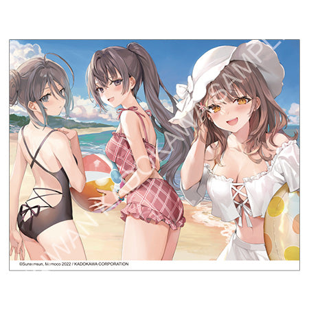 不時輕聲地以俄語遮羞的鄰座艾莉同學(原作) 藝術畫布 B