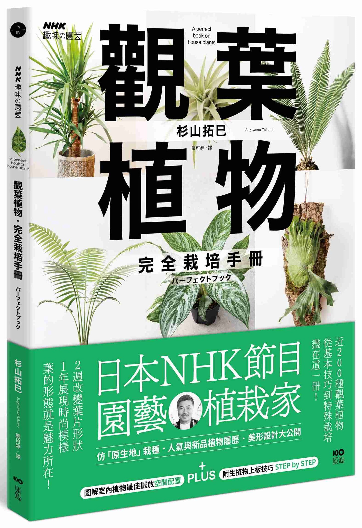 觀葉植物完全栽培手冊:日本NHK節目園藝植栽家,仿「原生地」栽種、人氣與新品植物履歷、美形設計大公開