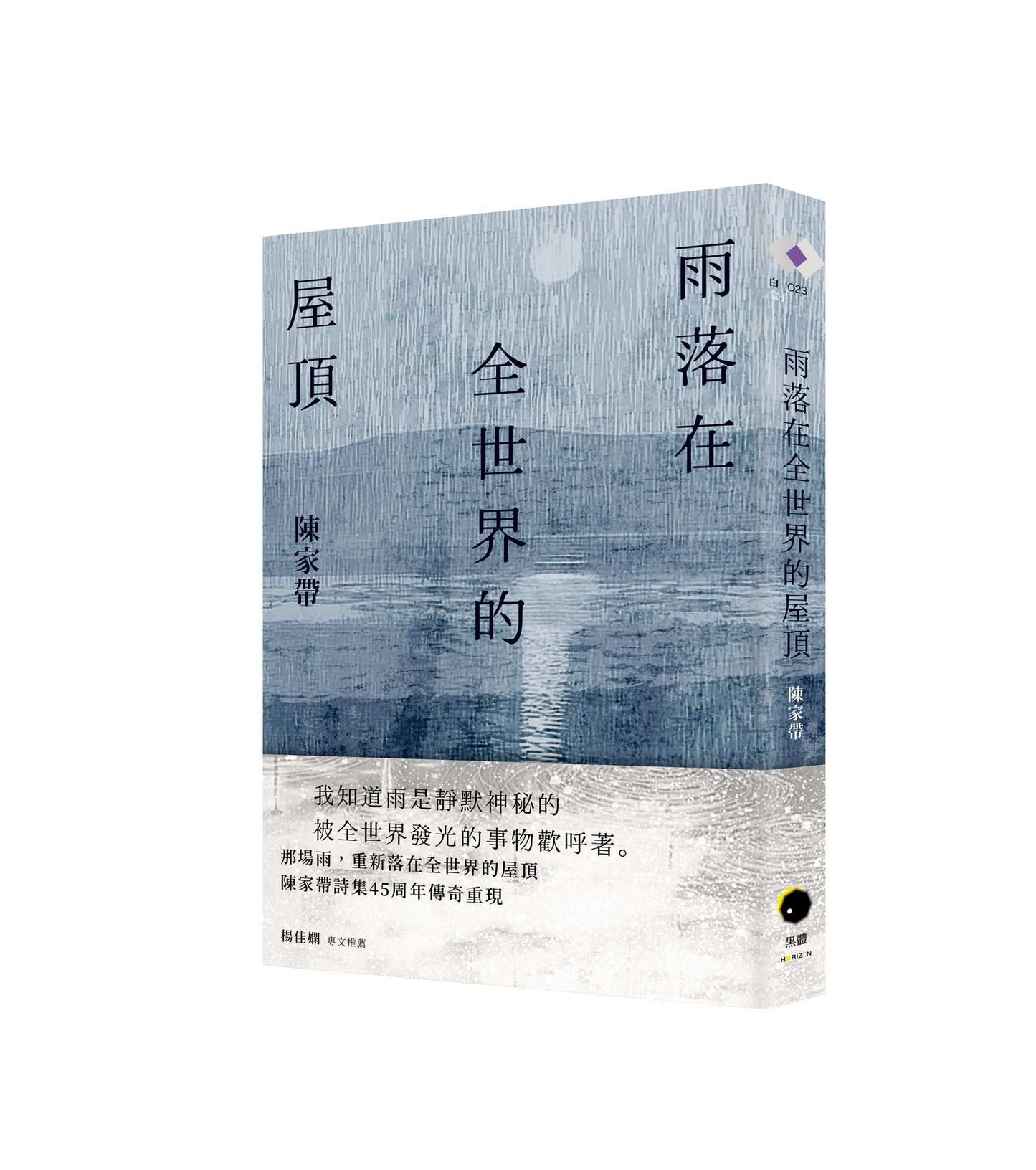 雨落在全世界的屋頂(陳家帶詩集45周年紀念新版,傳奇再現)