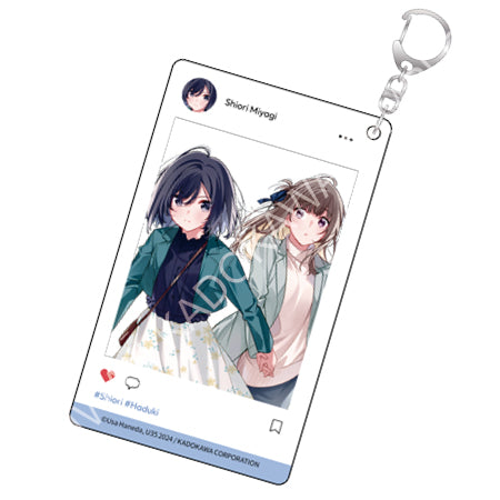 我買下了與她的每週密會~以五千圓為藉口,共度兩人時光~(原作) SNS風壓克力鑰匙圈 B