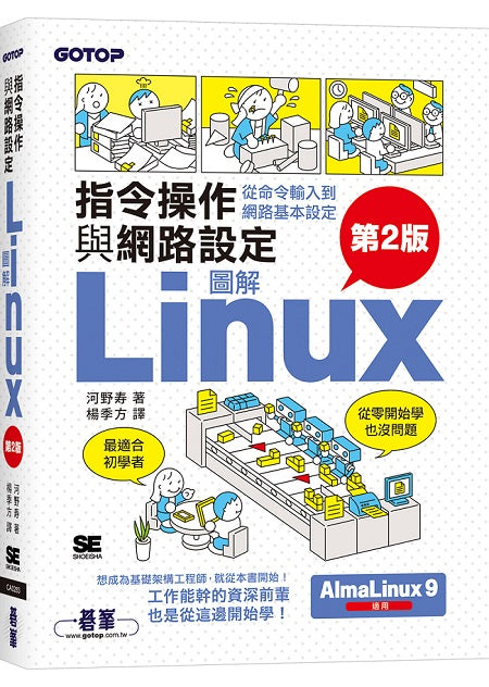 圖解LINUX指令操作與網路設定(第2版)