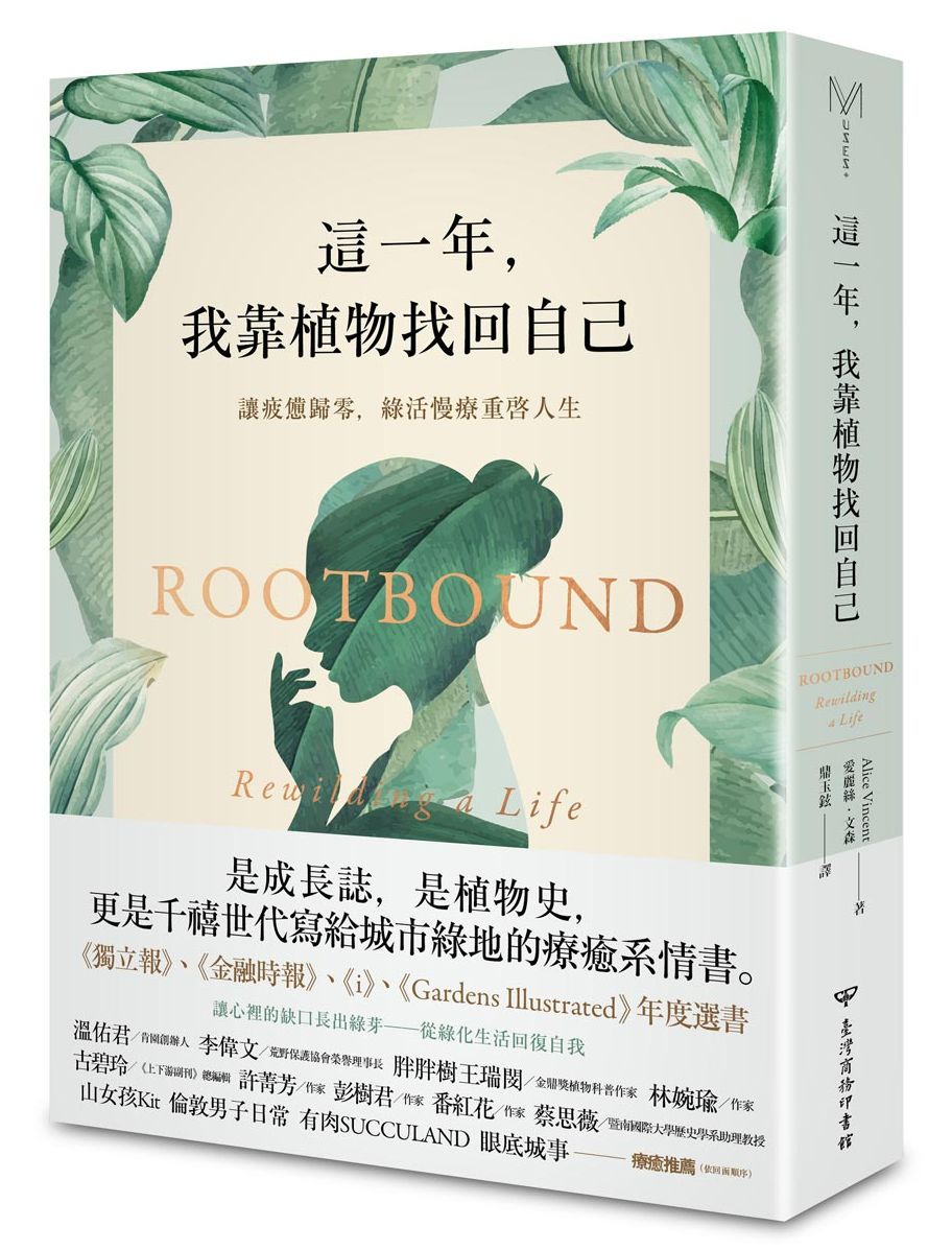 這一年,我靠植物找回自己:讓疲憊歸零,綠活慢療重啟人生