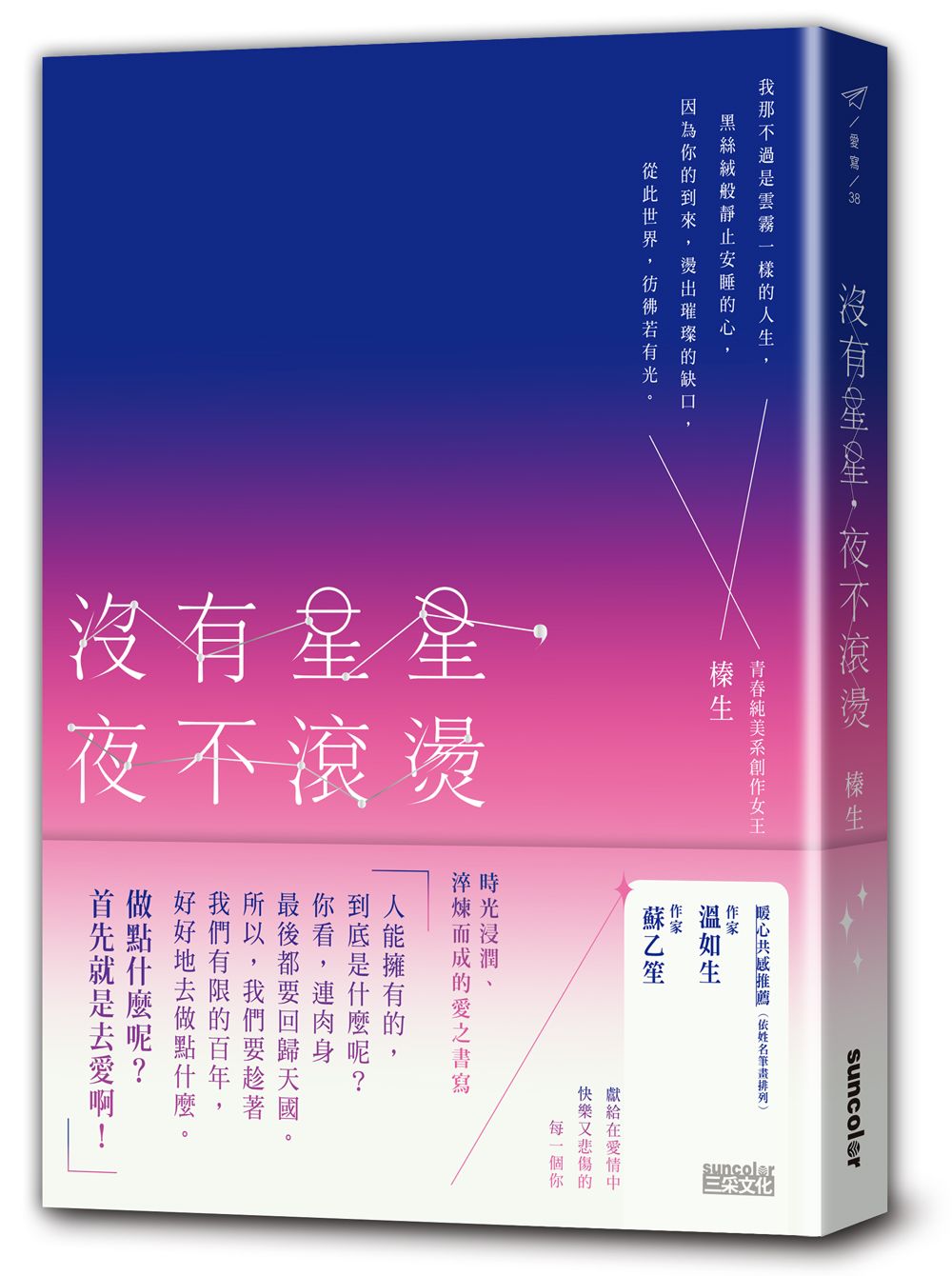 沒有星星,夜不滾燙:不要畏懼傷口,害怕辜負;不要屈從於好感,譫妄了愛情