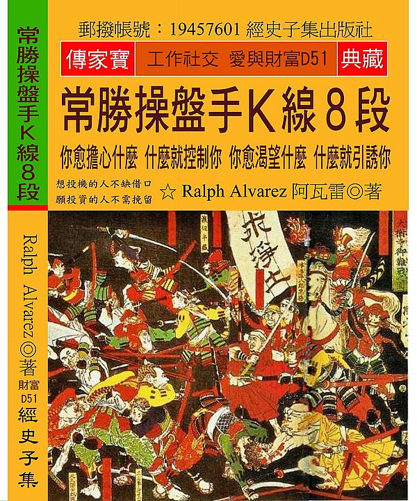 常勝操盤手K線8段:你愈擔心什麼 什麼就控制你 你愈渴望什麼 什麼就引誘你