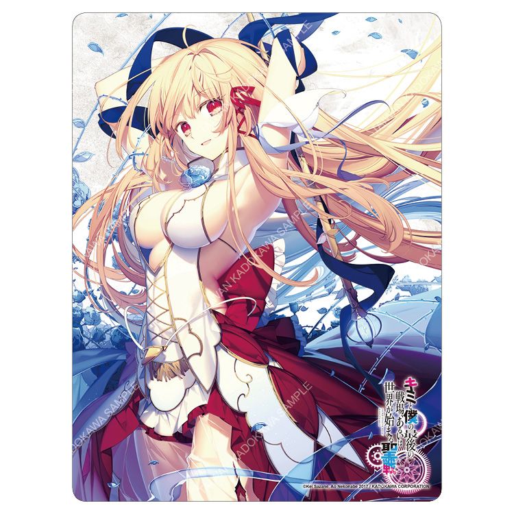 這是妳與我的最後戰場,或是開創世界的聖戰(原作) 滑鼠墊 A