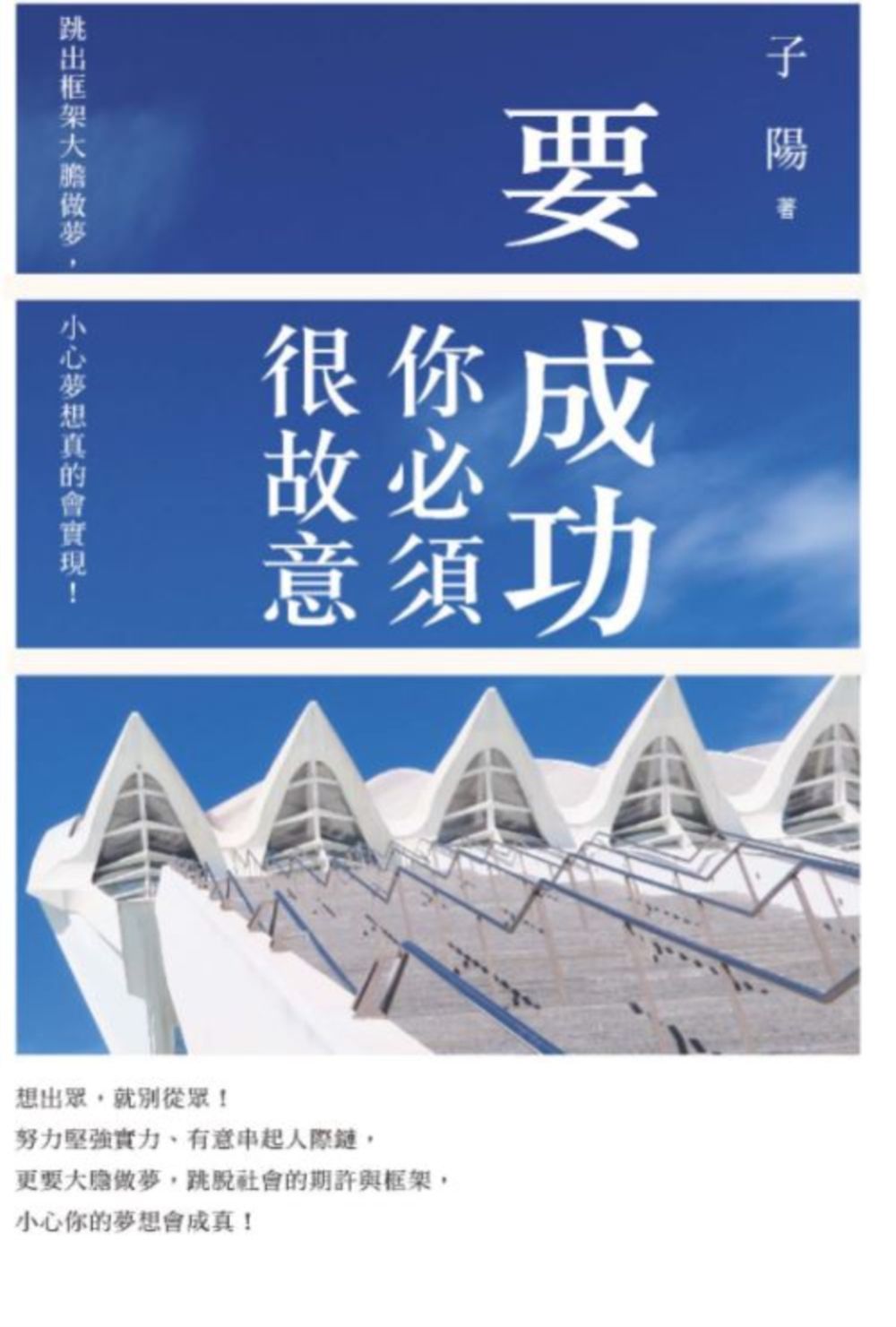 要成功你必須很故意:跳出框架大膽做夢,小心夢想真的會實現!