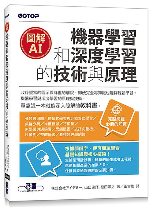 圖解AI∣機器學習和深度學習的技術與原理