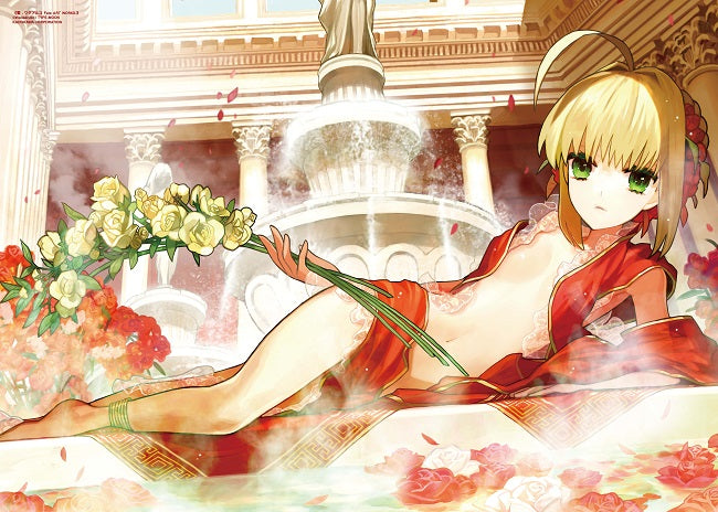 【書加購掛軸-買斷】愛 -Fate ART WORKS-加購【皇帝劇場典藏掛軸】(附桿)