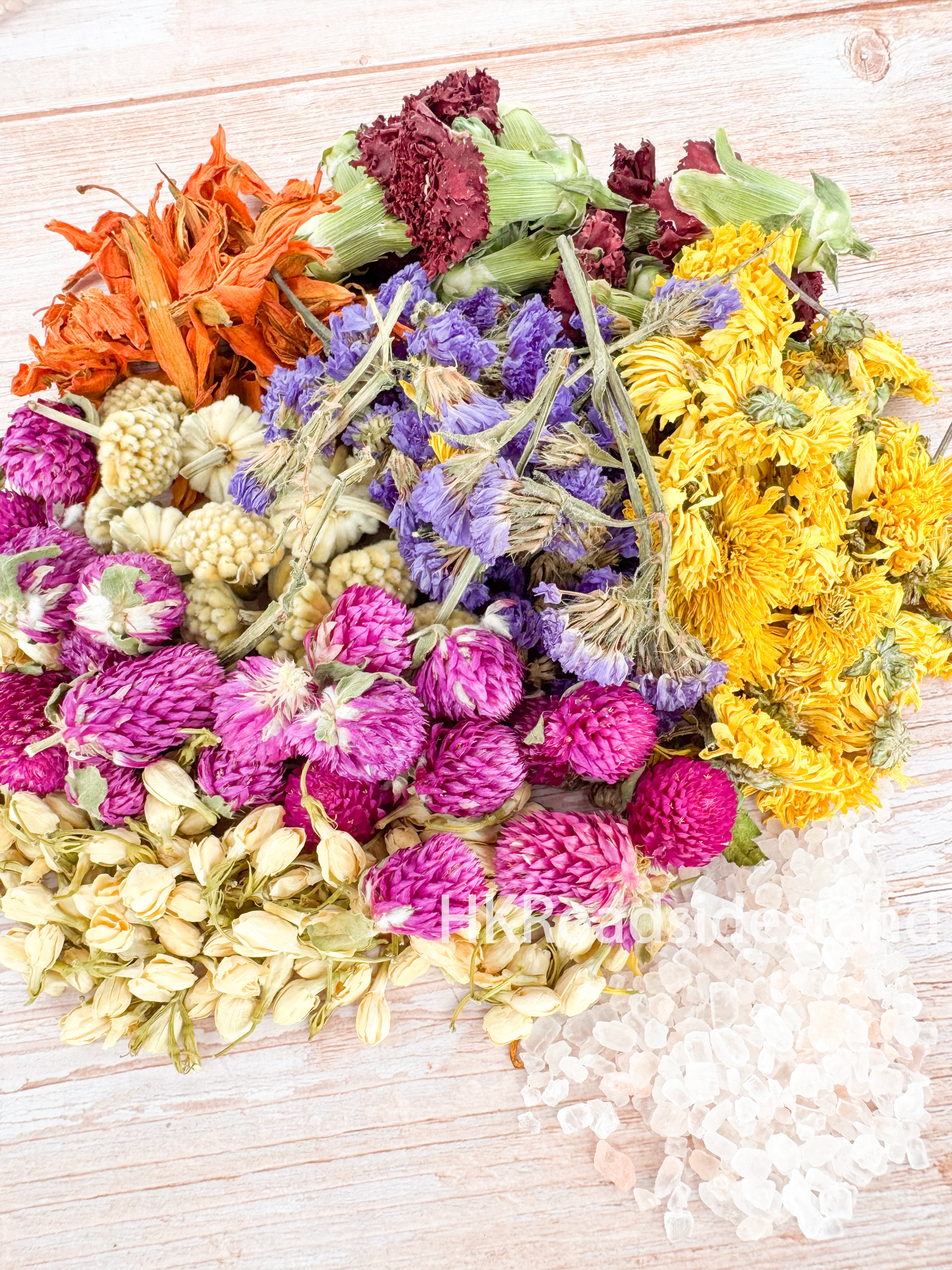 🌸 七色花 + 玫瑰鹽（ 7 天 使用過濾袋 套裝 ✨ ）
