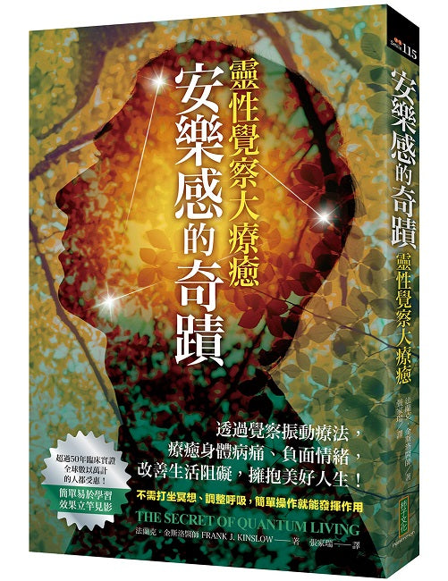 安樂感的奇蹟．靈性覺察大療癒：透過覺察振動療法，療癒身體病痛、負面情緒，改善生活阻礙、擁抱美好人生！