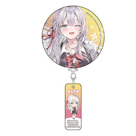不時輕聲地以俄語遮羞的鄰座艾莉同學(原作) 雷射胸章吊飾 A