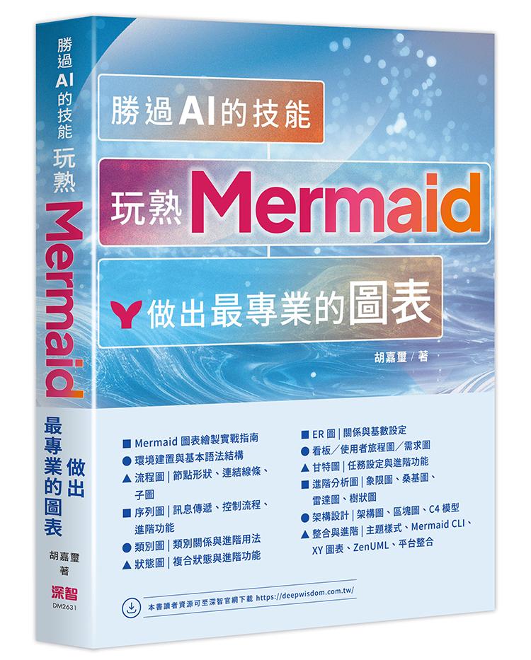 勝過 AI 的技能 - 玩熟 Mermaid 做出最專業的圖表