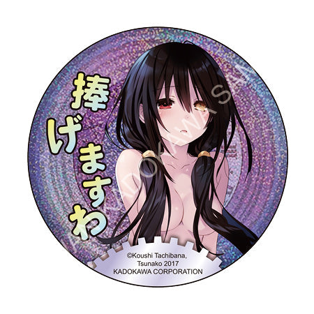 DATE A LIVE 約會大作戰(原作) 雷射貼圖風胸章 C