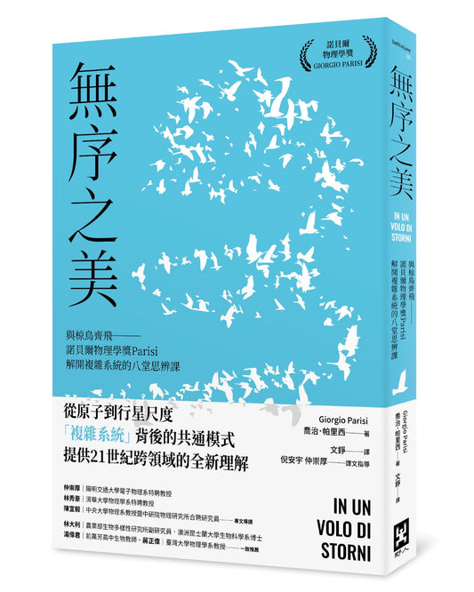 無序之美：與椋鳥齊飛【諾貝爾物理學獎Parisi解開複雜系統的八堂思辨課】