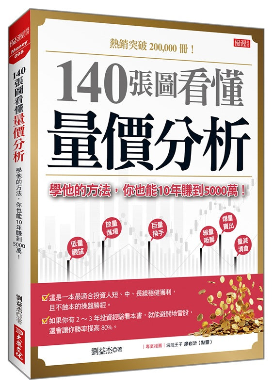140張圖看懂量價分析：學他的方法，你也能10年賺到5000萬！