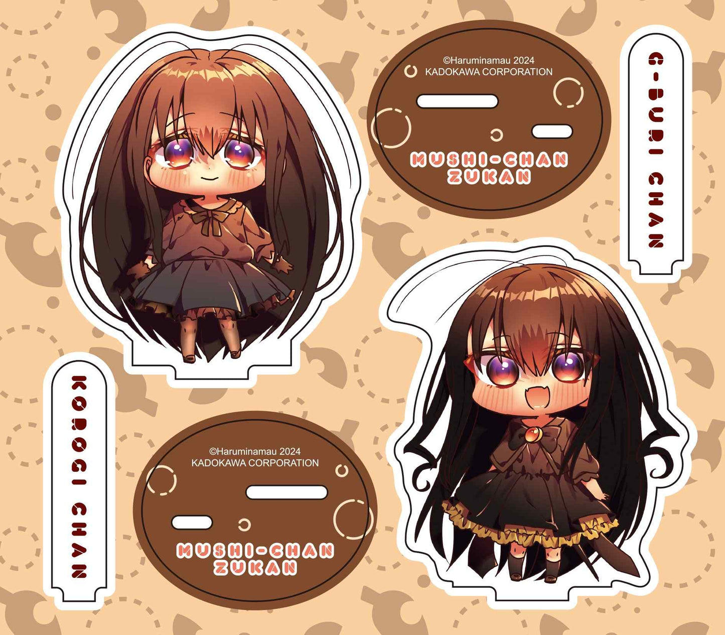 【加價購精品－買斷】小強妹妹加購特典－組合壓克力立牌 A(原作)