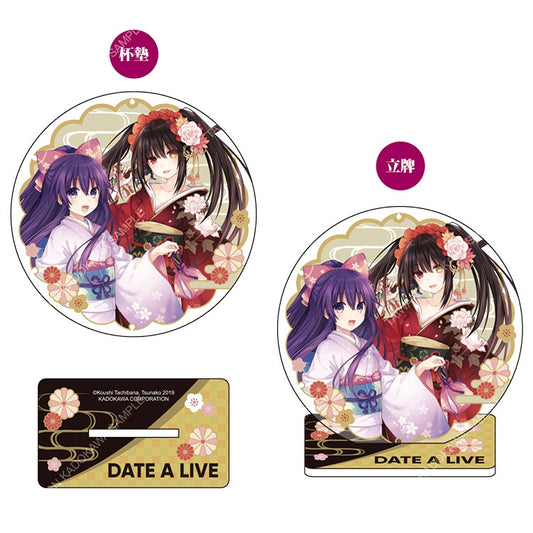 DATE A LIVE 約會大作戰(原作) 壓克力杯墊立牌 A