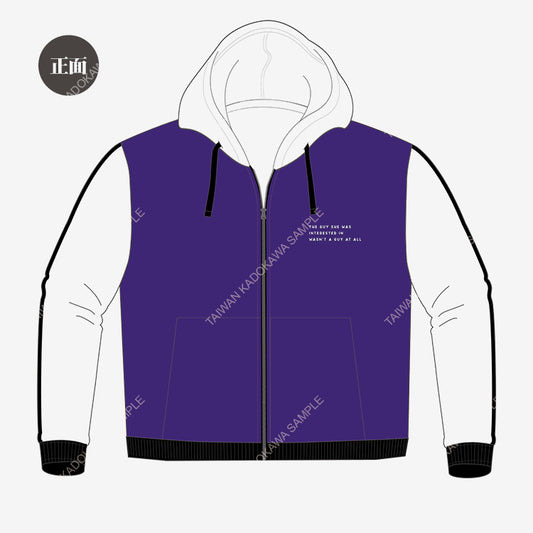 我在意的對象並不是男人(原作) 長袖連帽外套 A