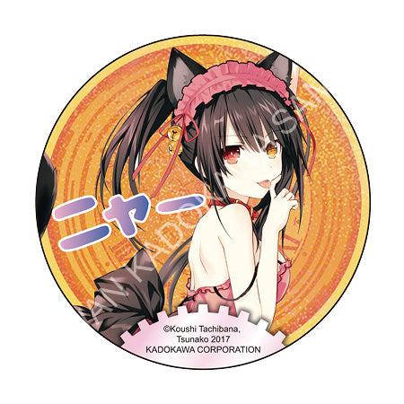 DATE A LIVE 約會大作戰(原作) 雷射貼圖風胸章 D