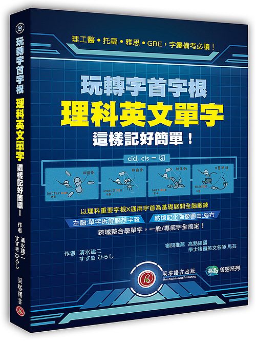 玩轉字首字根：理科英文單字這樣記好簡單！