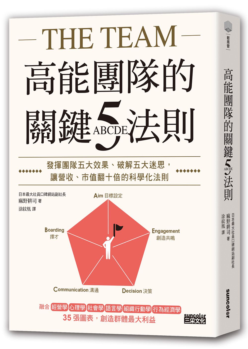 高能團隊的關鍵 ABCDE五法則：發揮團隊五大效果、破解五大迷思，讓營收、市值翻十倍的科學化法則