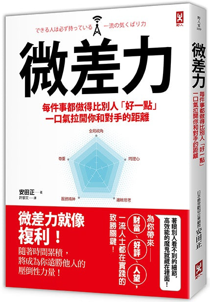 微差力：每件事都做得比別人「好一點」，一口氣拉開你和對手的距離