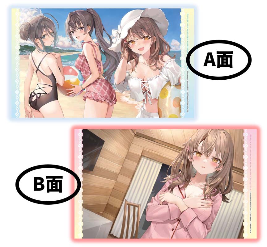 【特裝版－買斷】不時輕聲地以俄語遮羞的鄰座艾莉同學(原作)加購雙面橫式掛畫