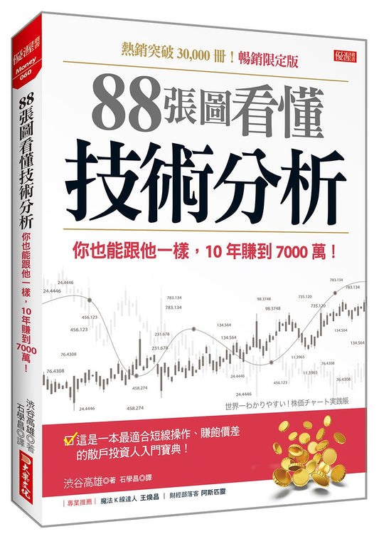 88張圖看懂技術分析：你也能跟他一樣，10年賺到7000萬！（暢銷限定版）