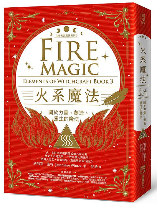 火系魔法【自然元素魔法系列3】：關於力量、創造、重生的魔法