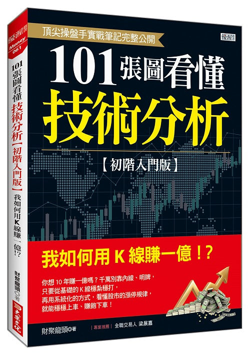 101張圖看懂技術分析【初階入門版】：我如何用Ｋ線賺一億！？