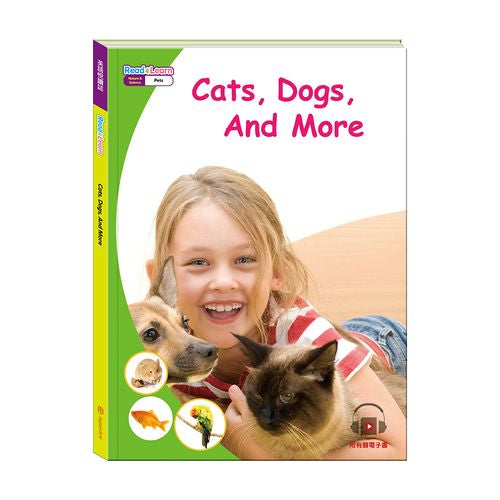英語悅讀誌系列Read & Learn - Cats, Dogs, And Mor